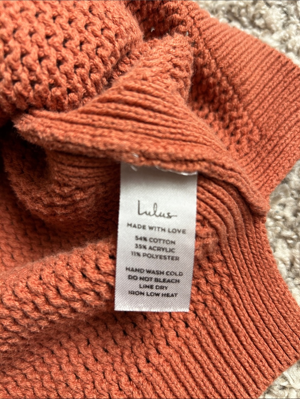 Lulu's Knit Cropped Tank - Picture 4 of 4